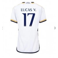 Real Madrid Lucas Vazquez #17 Domaci Dres za Ženska 2023-24 Kratak Rukav